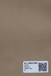 All-weather canvas 300gsm in Beige