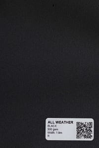 All-weather canvas 300gsm in Black