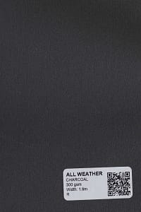 All-weather canvas 300gsm in Charcoal