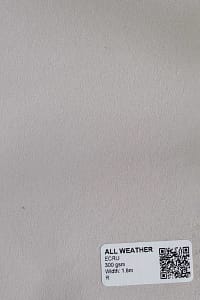 All-weather canvas 300gsm in Ecru