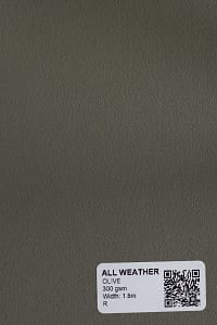 All-weather canvas 300gsm in Olive