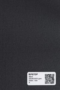 ripSMART ripstop canvas 400gsm in Black