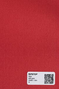 ripSMART ripstop canvas 400gsm in Red